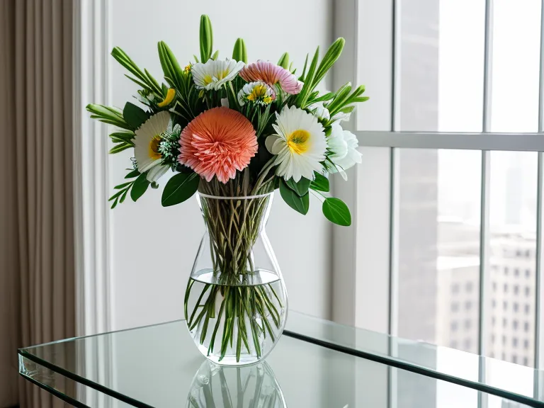 Flower delivery box left at a high-security apartment concierge desk during the delivery window