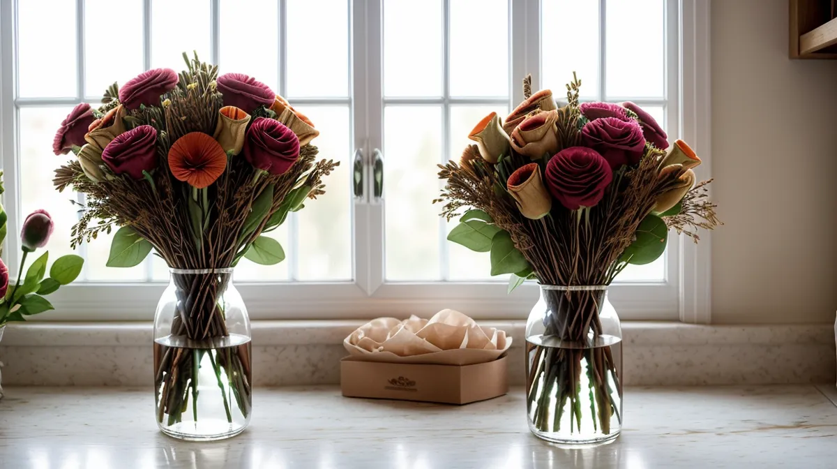 FTD anniversary flower delivery review comparing the online listing photo to the arrangement delivered to the door