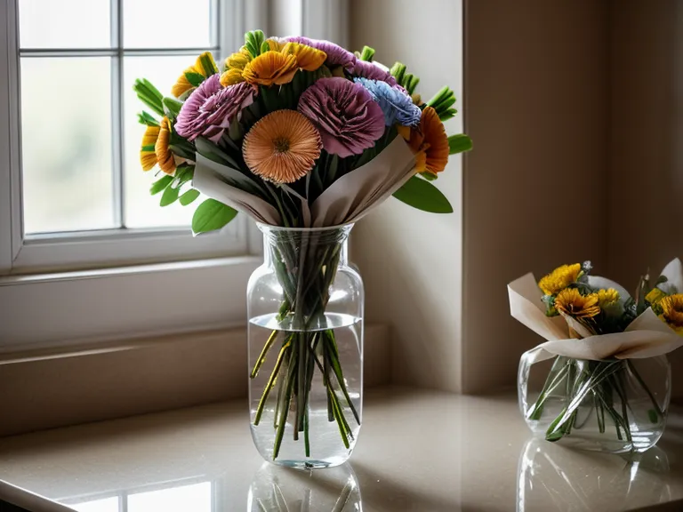 Side-by-side comparison of an FTD flower delivery listing photo and the bouquet that actually arrived
