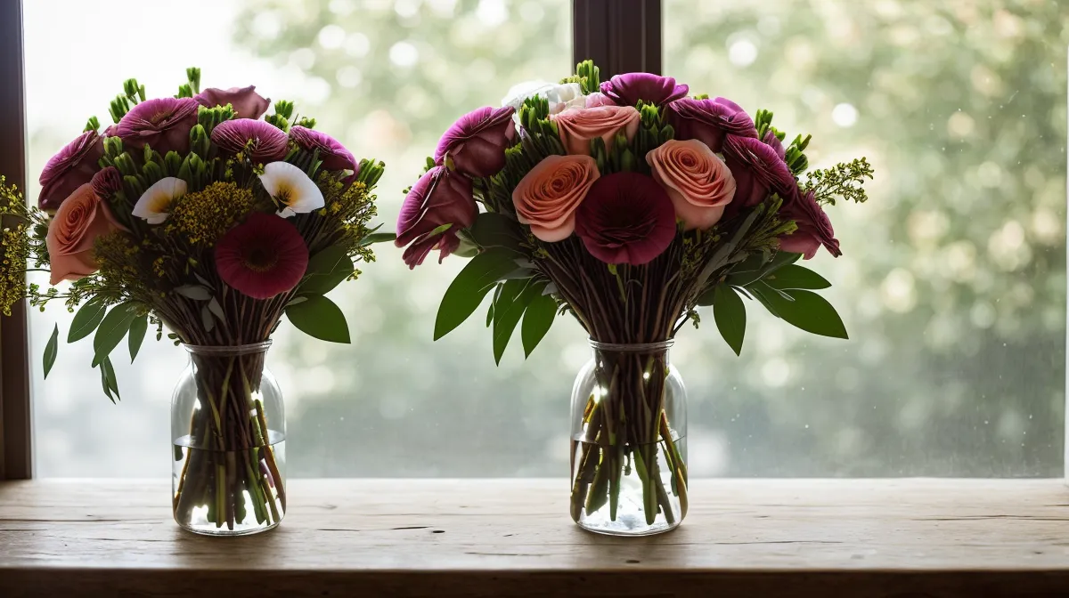 Flower delivery longevity test comparing bouquets from five national services