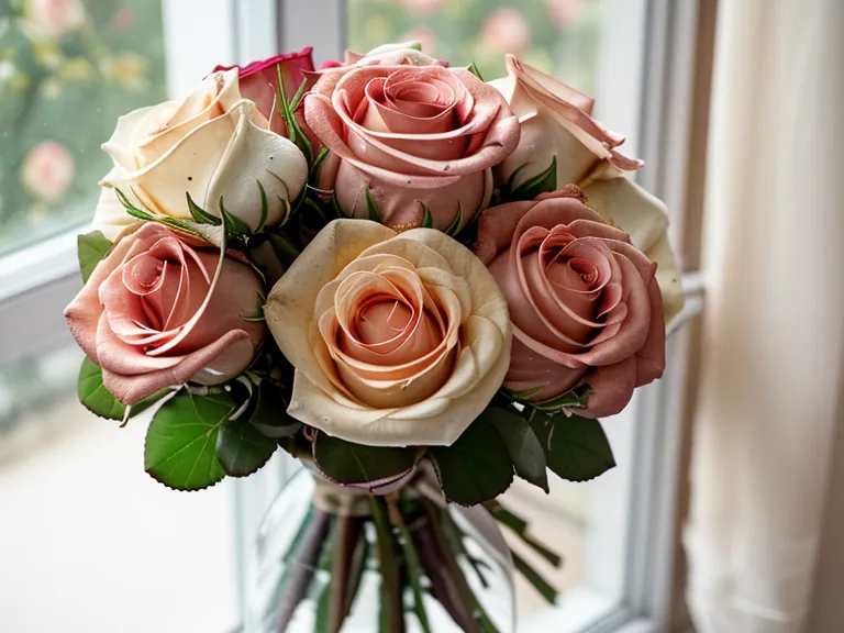 SendFlowers discount rose bouquet at peak bloom, photographed within hours of delivery to check freshness